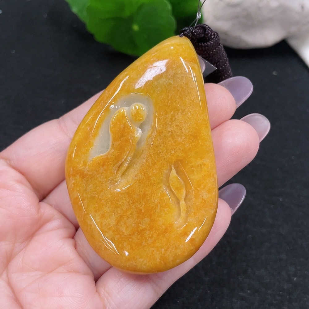 F34966345 Jadeite Enlightenment Pendant