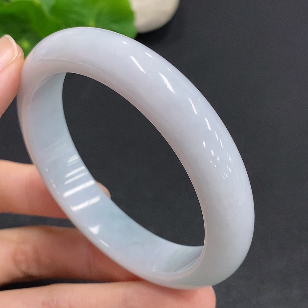 F31645749 Jadeite Round Bangle Total Weight Approx. 53.1g Size 56