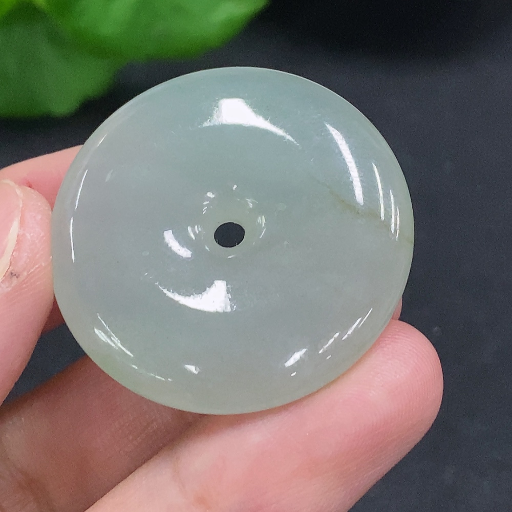 F32801262 Jadeite Safety Buckle Total Weight About 16g