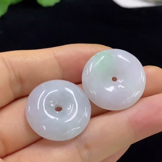F33928374 Jadeite Pendants Sell as a Lot