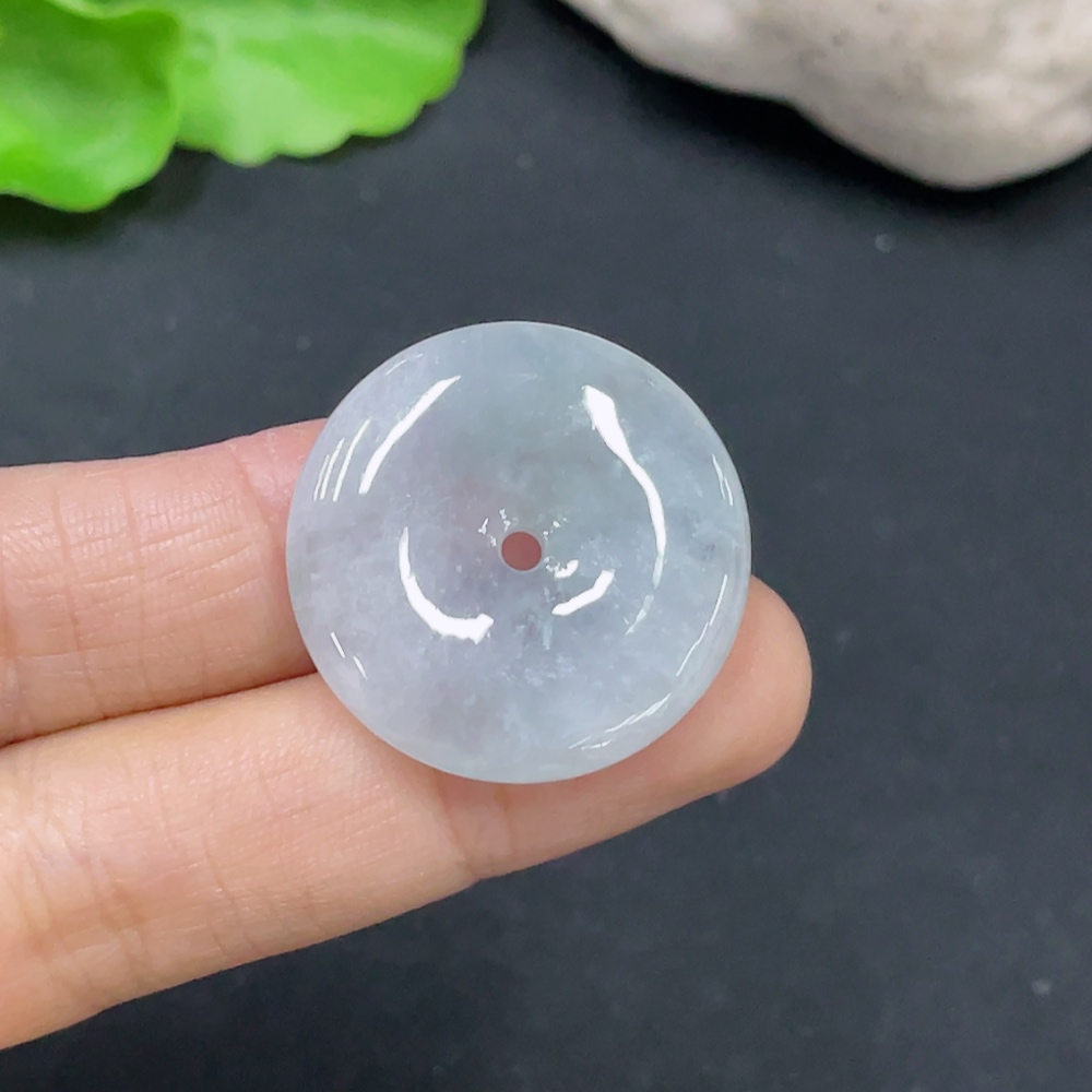 F31673647 JadeitePendant Peace Buckle Total Weight Approx. 7g