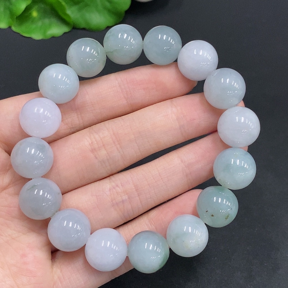 F30457454 Jadeite Bracelet 12.9mm Approx. Total Weight About 62.3g