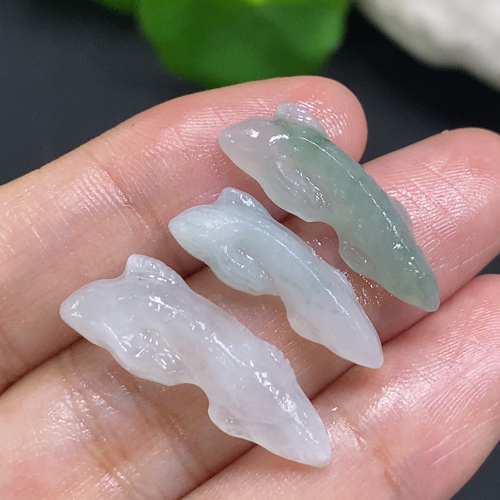 F26006153 Unset Jadeite Inlaid Pieces (Bulk Sale)