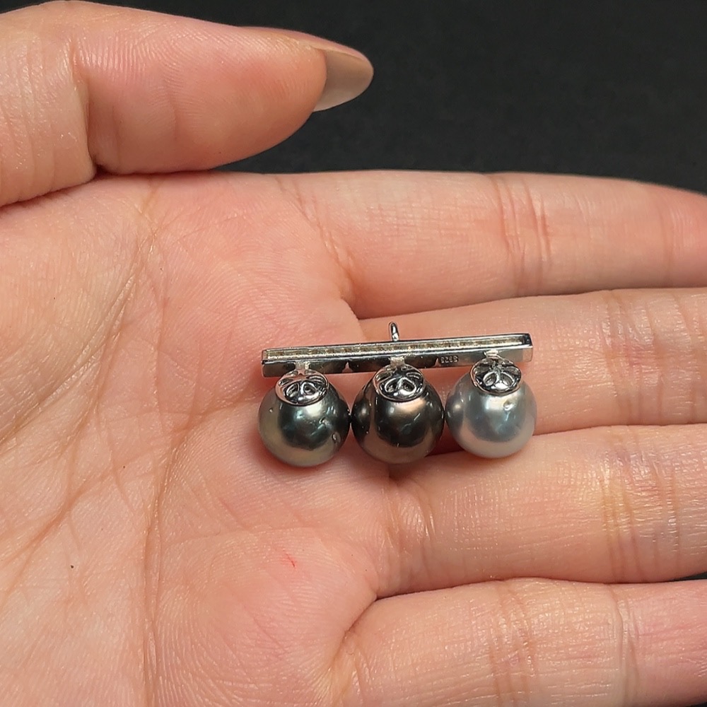 C33889753 Seawater Pearl Pendant, Color Origin Undetermined, Non-Gold, Total Weight Approx. 5.03g, Size Approx. 9.3mm