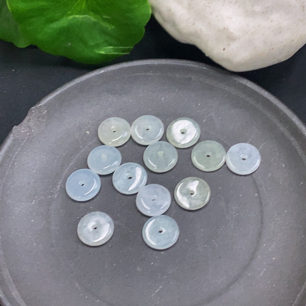 F32800605 Jadeite Beads Approx. 9.1mm