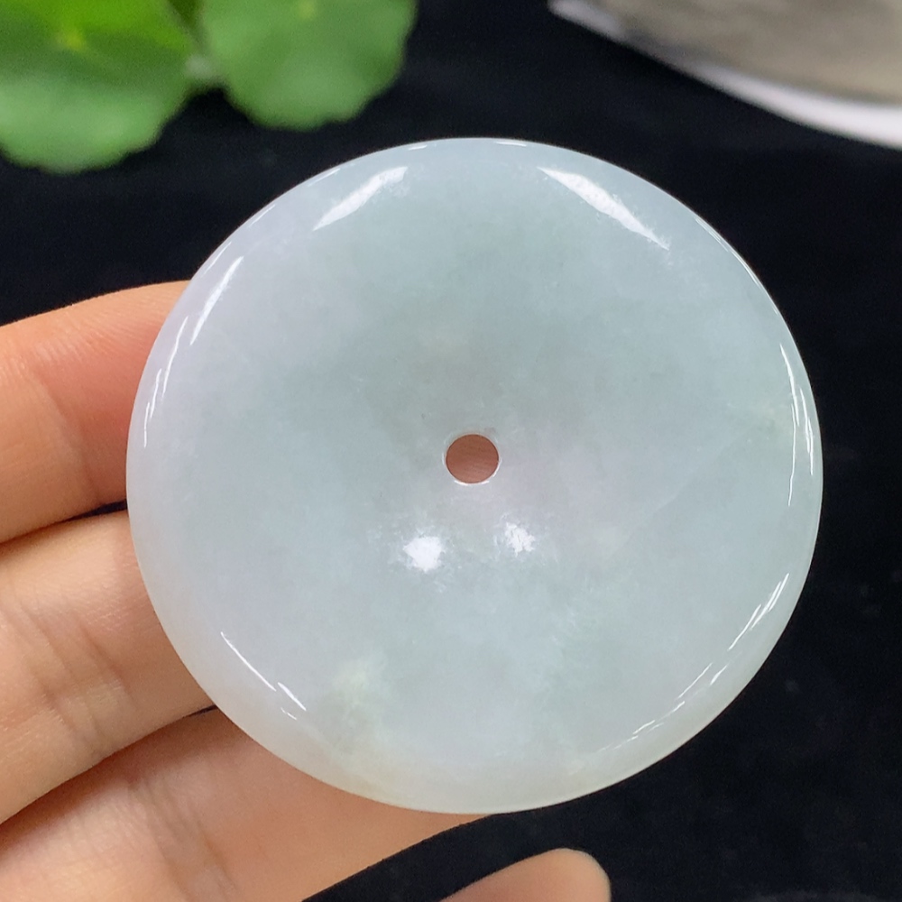 F31639716 JadeitePendant Peace Buckle Total Weight Approx. 29.4g