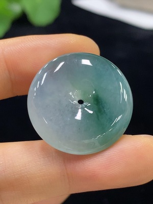 F34975029 Jadeite Safety Buckle Pendant Total Weight Approx. 7.79g