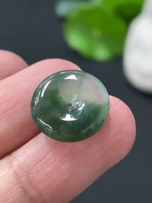 F29431977 Jadeite Safety Buckle Pendant, Total Weight Approx. 1.36g