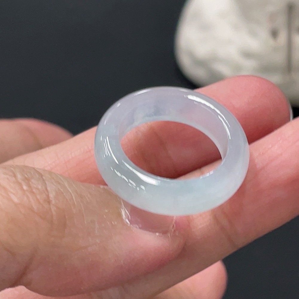 F27110127 Jadeite Ring Size 13 Total Weight About 4g