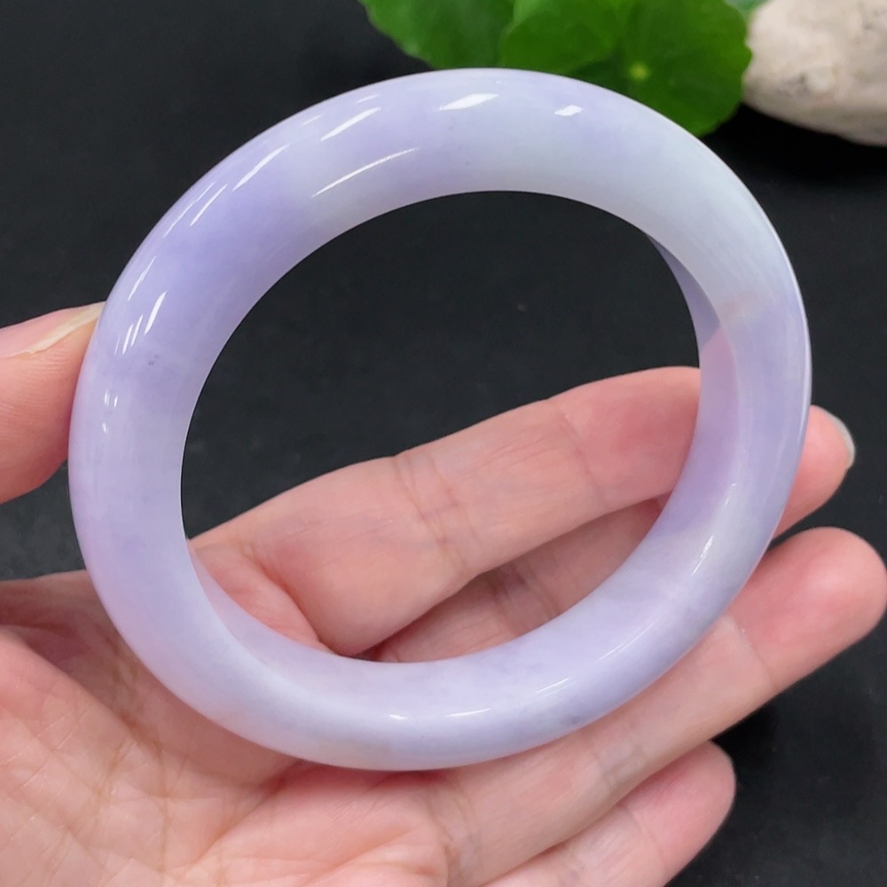 F31674777 Jadeite Round Bangle Size 57.8 Total Weight Approx. 67.6g