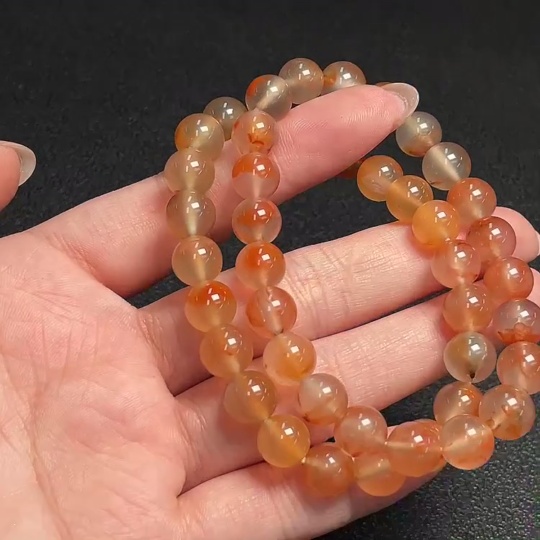 C32746355 Red Agate Bracelet, Total Weight Approx. 39.12g, Sell as a Lot