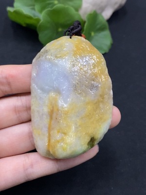 F29347361 Jadeite Pendant Total Weight Approx. 64.39g Color Origin Undetermined