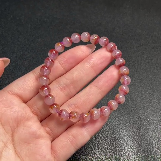 C33853284 Crystal Bracelet Total Weight Approx. 13.81g Size About 7.3mm