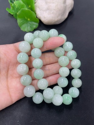 F46485216 翡翠手串 一手走