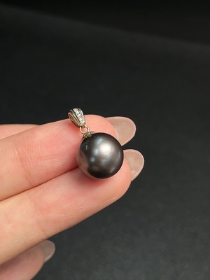 C32712561 Seawater Pearl Pendant Au37% Non-Diamond Total Weight Approx.2.42g Size 11.1mm