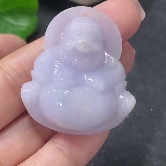 F34041886 Jadeite Pendant Buddha, Total Weight Approx. 20.920g