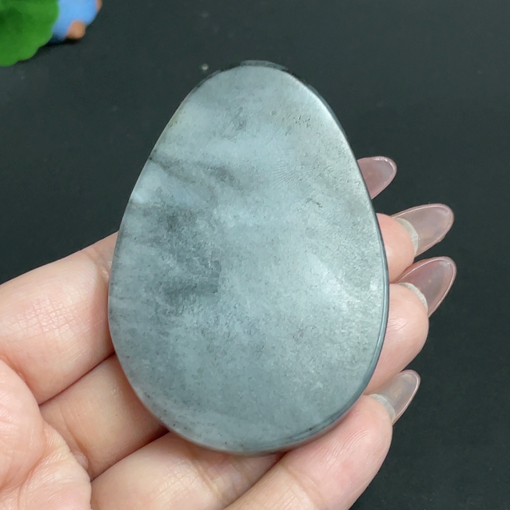 H26015136 Hetian Jade Pendant, Plain Pendant, Total Weight Approx. 54.1g