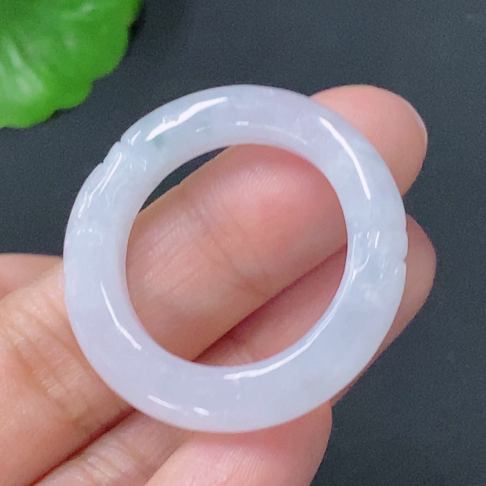 F29321856 Jadeite Ring Size 27 Total Weight Approx. 6.22g