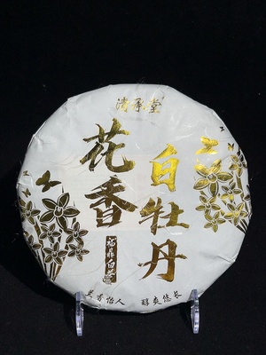 D40806510 白茶 2019年 花香白牡丹 357g 包装略完整 没有品鉴（新估价机制）