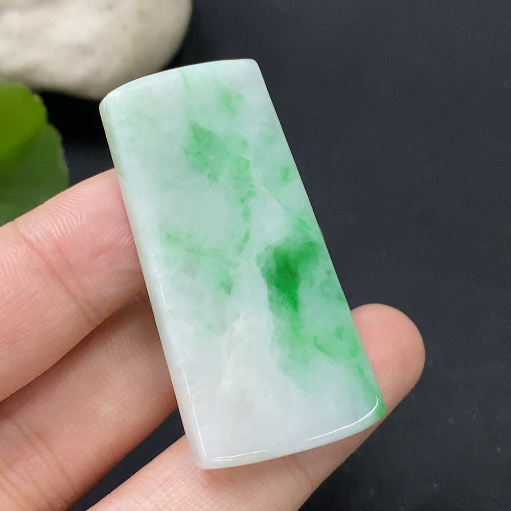 F29395554 Jadeite Plain Pendant Total Weight Approx.15.33g
