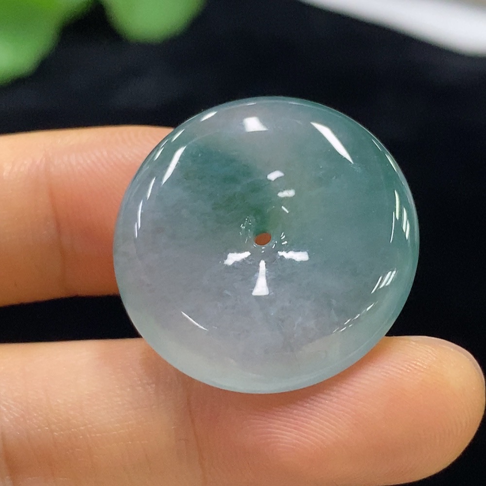 F34975029 Jadeite Safety Buckle Pendant Total Weight Approx. 7.79g