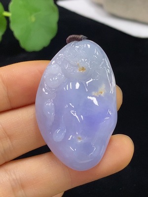 F34024672 Jadeite Buddha Pendant Total Weight Approx. 19.27g