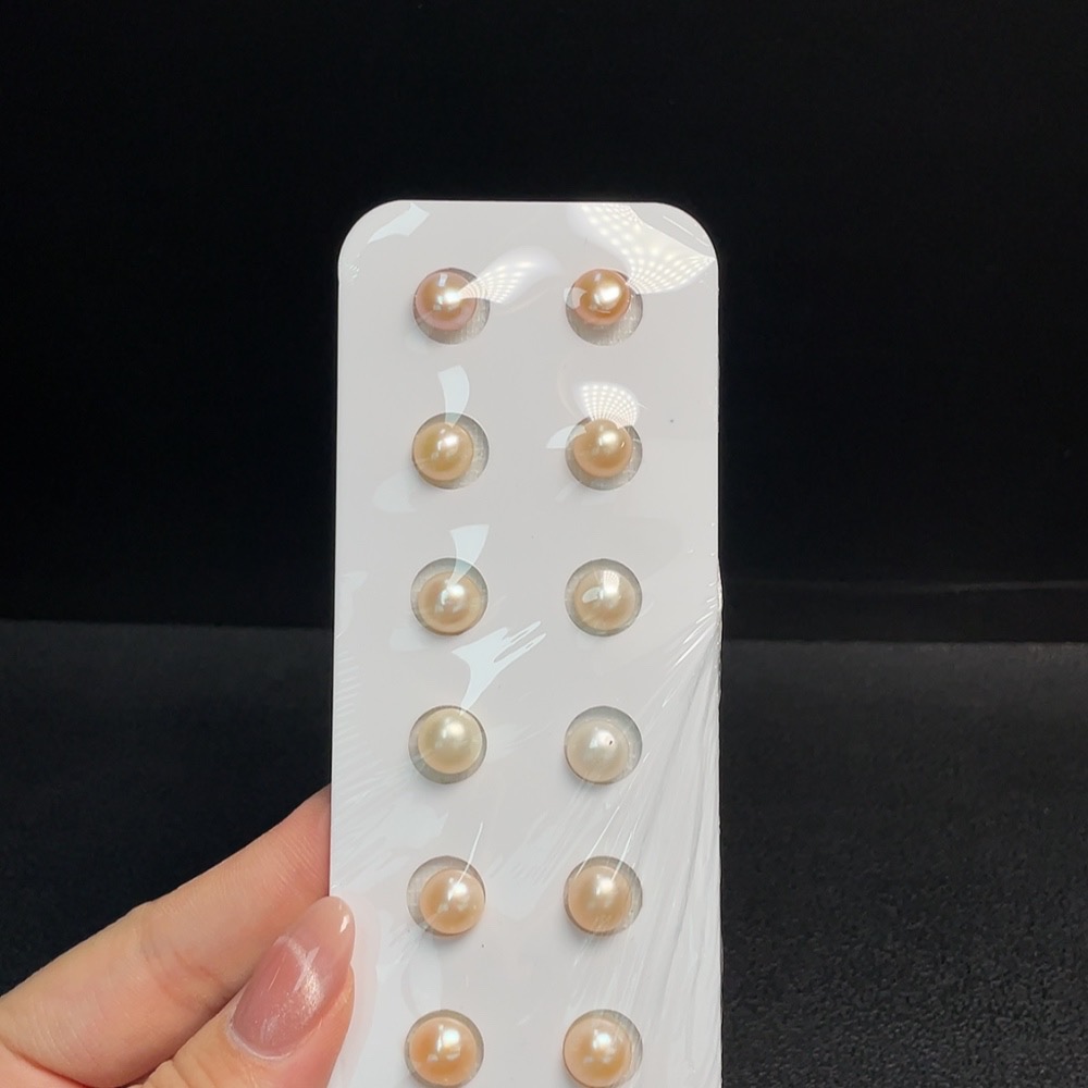 C29403144 Pearl Loose Beads (Approx. 29.26g including glue board, Sell as a Lot 10pcs+)
