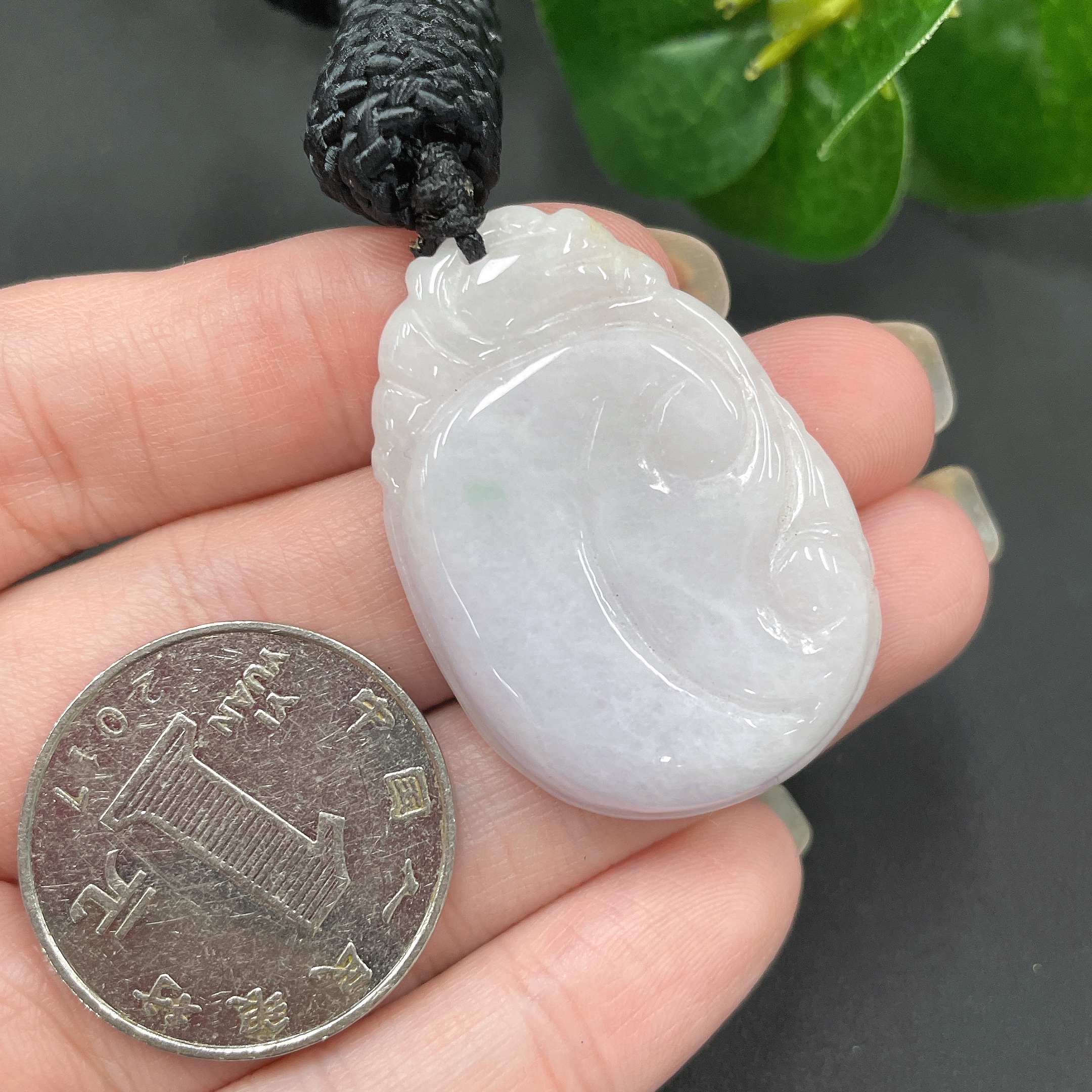 F10114511 Jadeite Pendant Ruyi