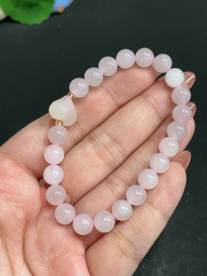 H34005694 Hetian Jade Bracelet Approx. 7.5mm Total Weight Approx. 18g