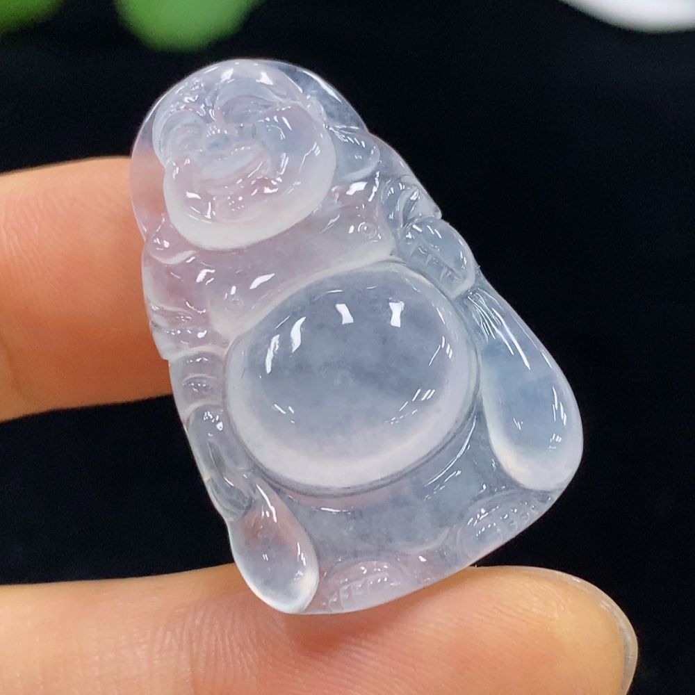 F35114531 Jadeite Pendant Buddha, Total Weight Approx. 5.88g