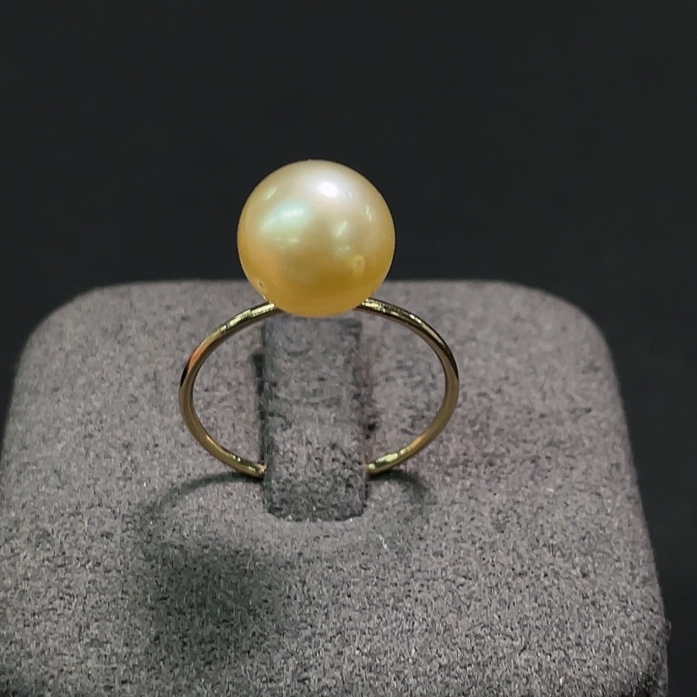 C29343474 Seawater Pearl Ring Total Weight Approx.1.84g Size 9.9mm Gold Content 46%