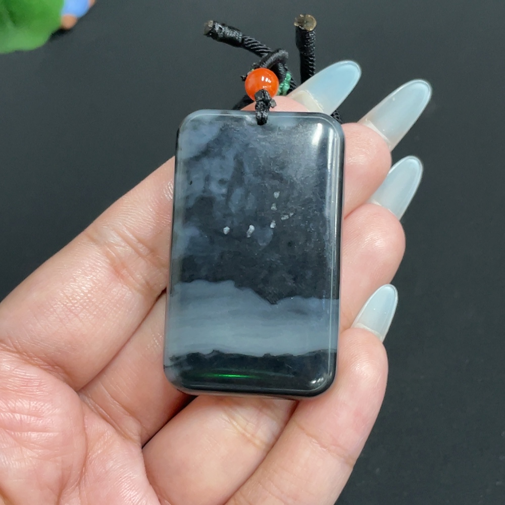 H31599337 Hetian Jade Pendant, Plain Pendant