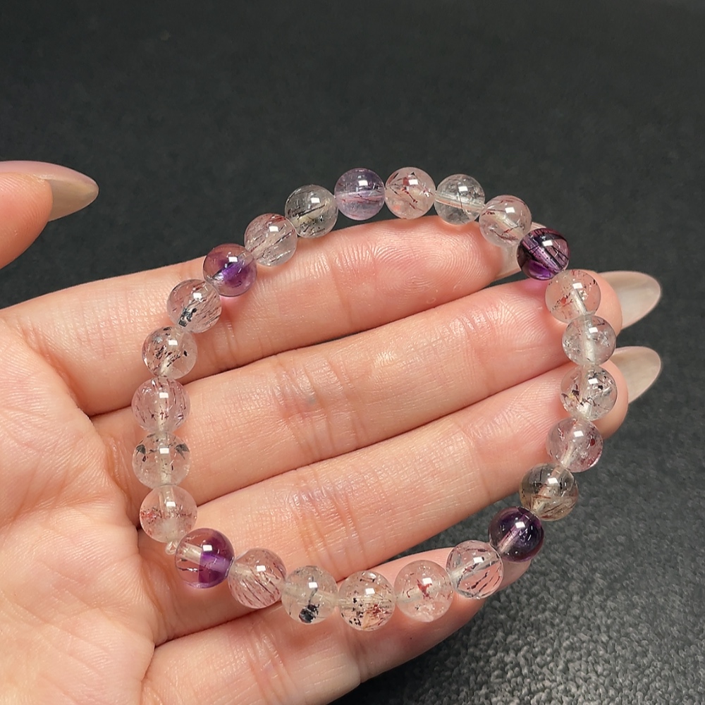 C34066899 Crystal Bracelet Total Weight Approx.12.61g Size About 7mm