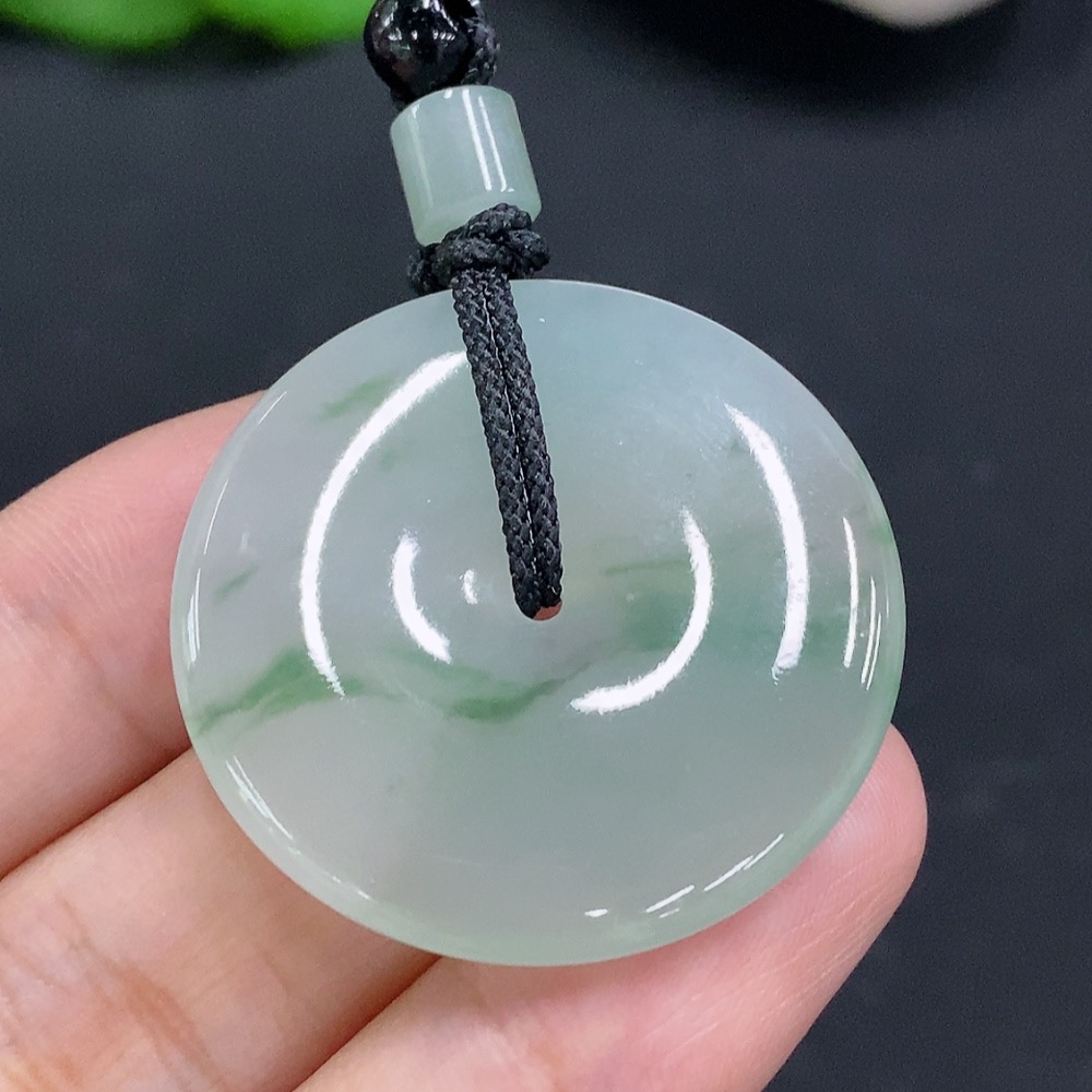 F24811975 JadeitePeace Pendant Total Weight Approx. 15.1g