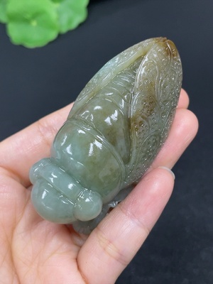 H46558875 和田玉挂件    一鸣惊人   货品总重约77.8g