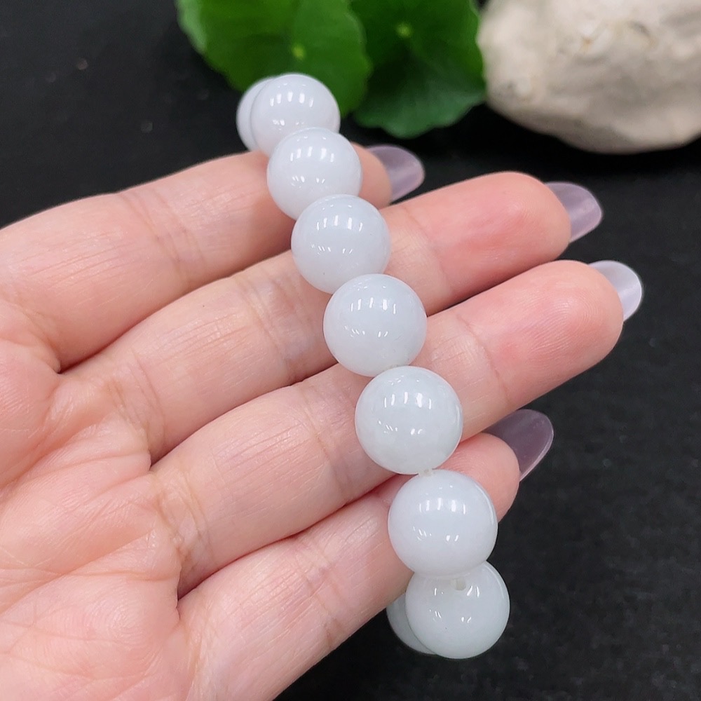 F34965512 Jadeite Bracelet Approx.12mm Total Weight Approx.45.2g