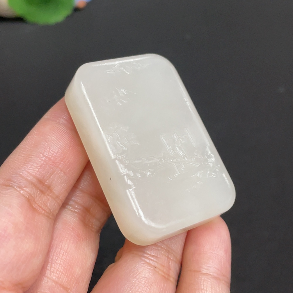 H33862346 Hetian Jade Pendant - Landscape (Total weight: approx. 49.8g)