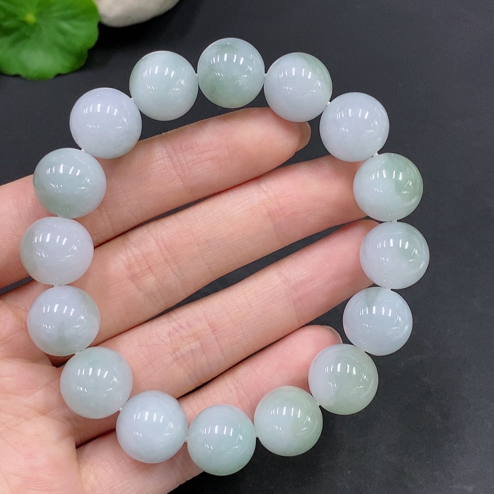 F28189052 Jadeite Bracelet Approx. 13mm Total Weight About 63.8g