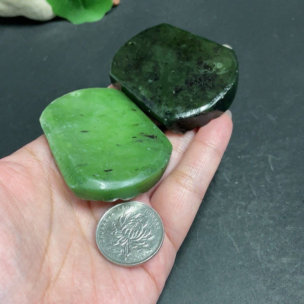 H30524679 Hetian Jade Pendant Landscape Total Weight Approx. 107.7g