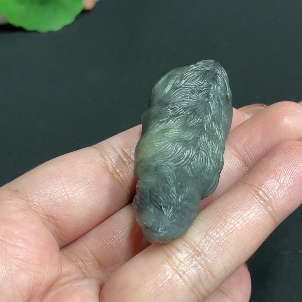 H35100381 Hetian Jade Pendant, Total Weight Approx. 36g, Undetermined Skin Color Origin