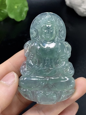 F27143331 Jadeite Tara Pendant Total weight about 27.11g