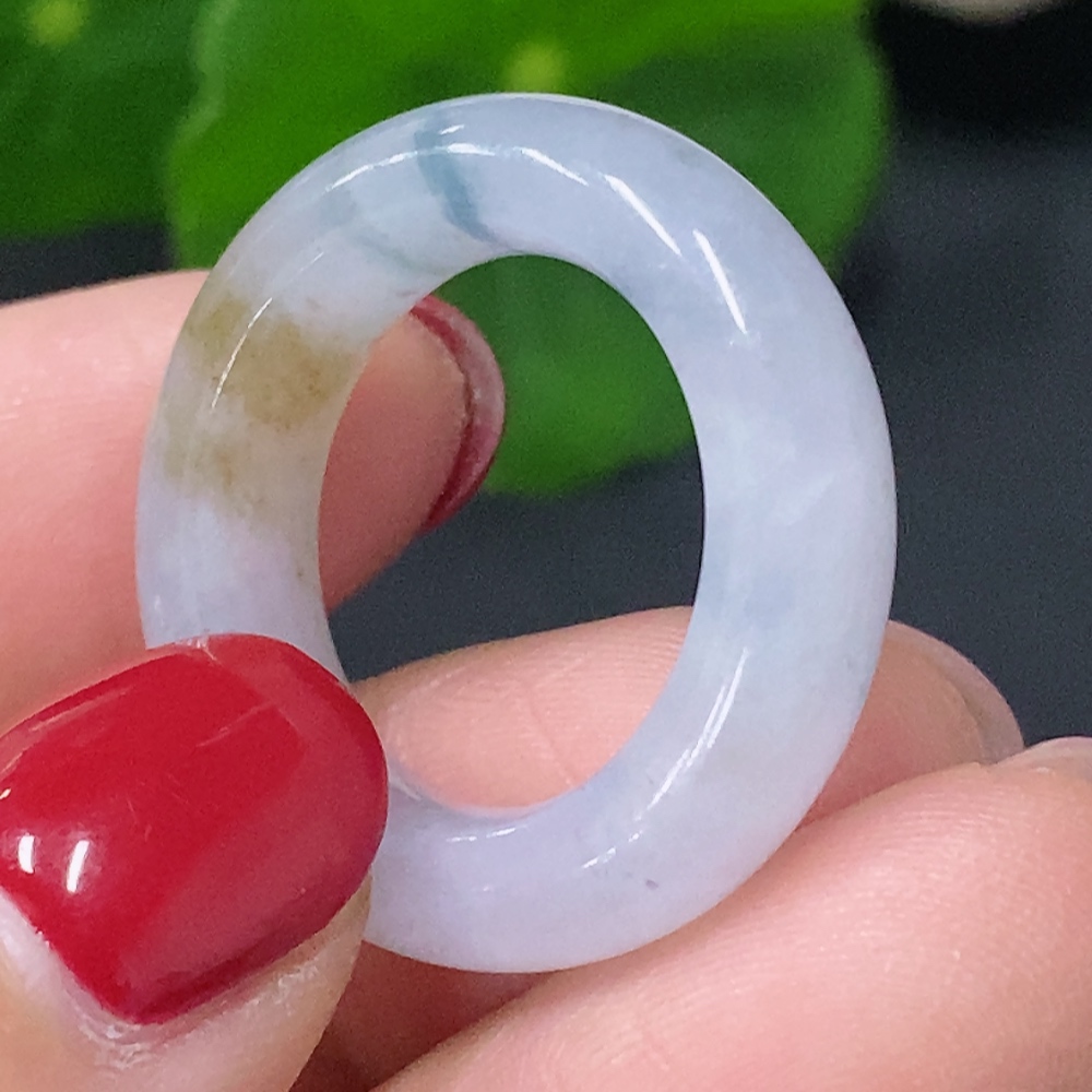 F26942389 Jadeite Ring Size 13 Total Weight Approx. 5.54g