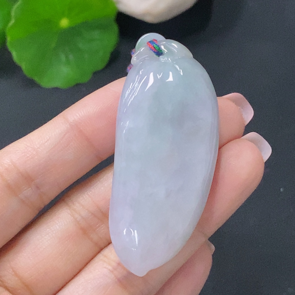 F29320613 Jadeite Pendant Fu Gua