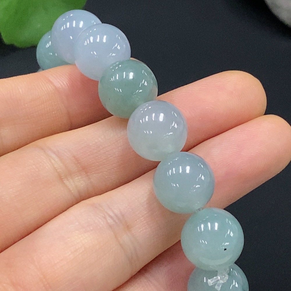 F28305516 Jadeite Bracelet Bead Size Approx. 11.8mm Total Weight Approx. 50.36g
