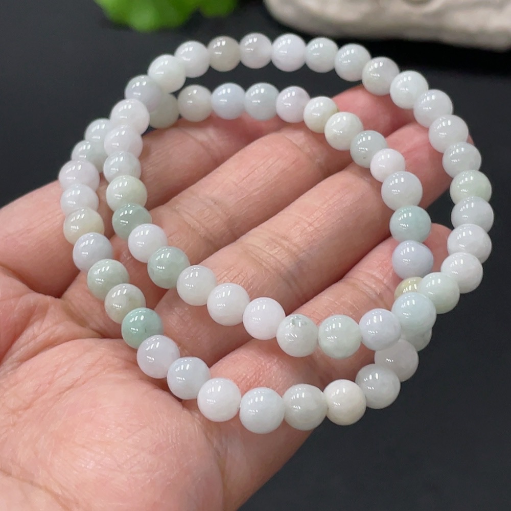 F31626526 Jadeite Bracelet Size 6.2mm Approx