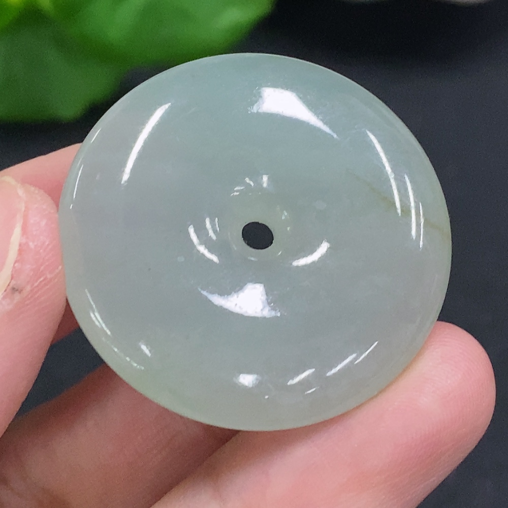 F32801262 Jadeite Safety Buckle Total Weight About 16g