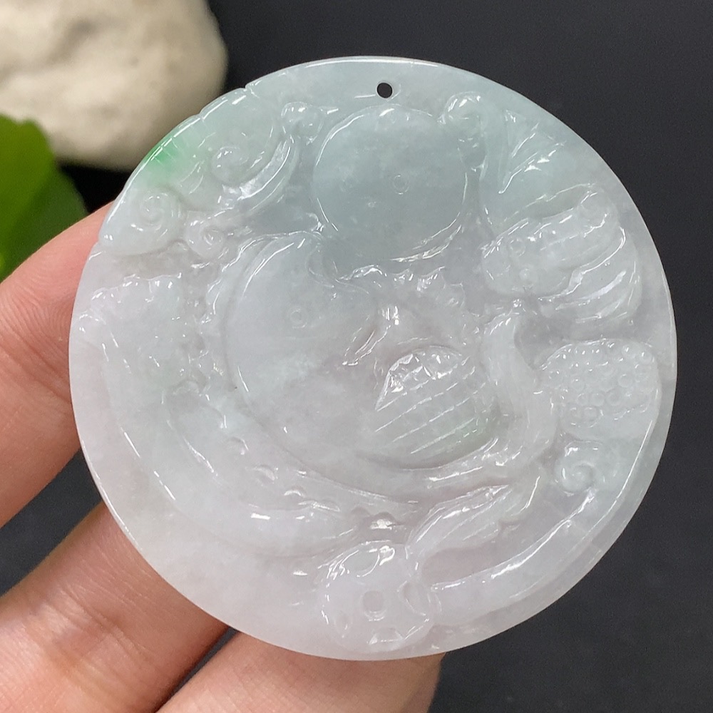 F29322759 JadeitePendant Total Weight Approx. 15.9g