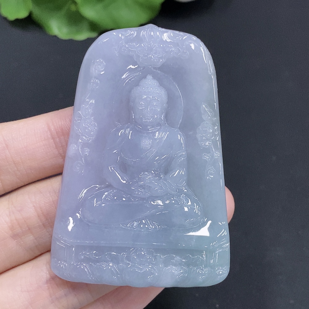 F30543564 Jadeite Great Sun Tathagata Pendant with a total product weight of approximately 36.6 grams