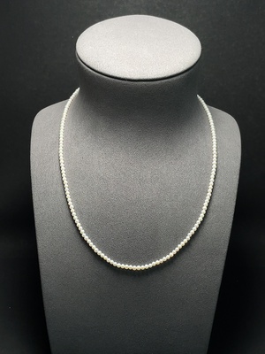 C45390161 Pearl Necklace 18K Gold Total Weight Approx. 7.39g Size 3-6.9mm
