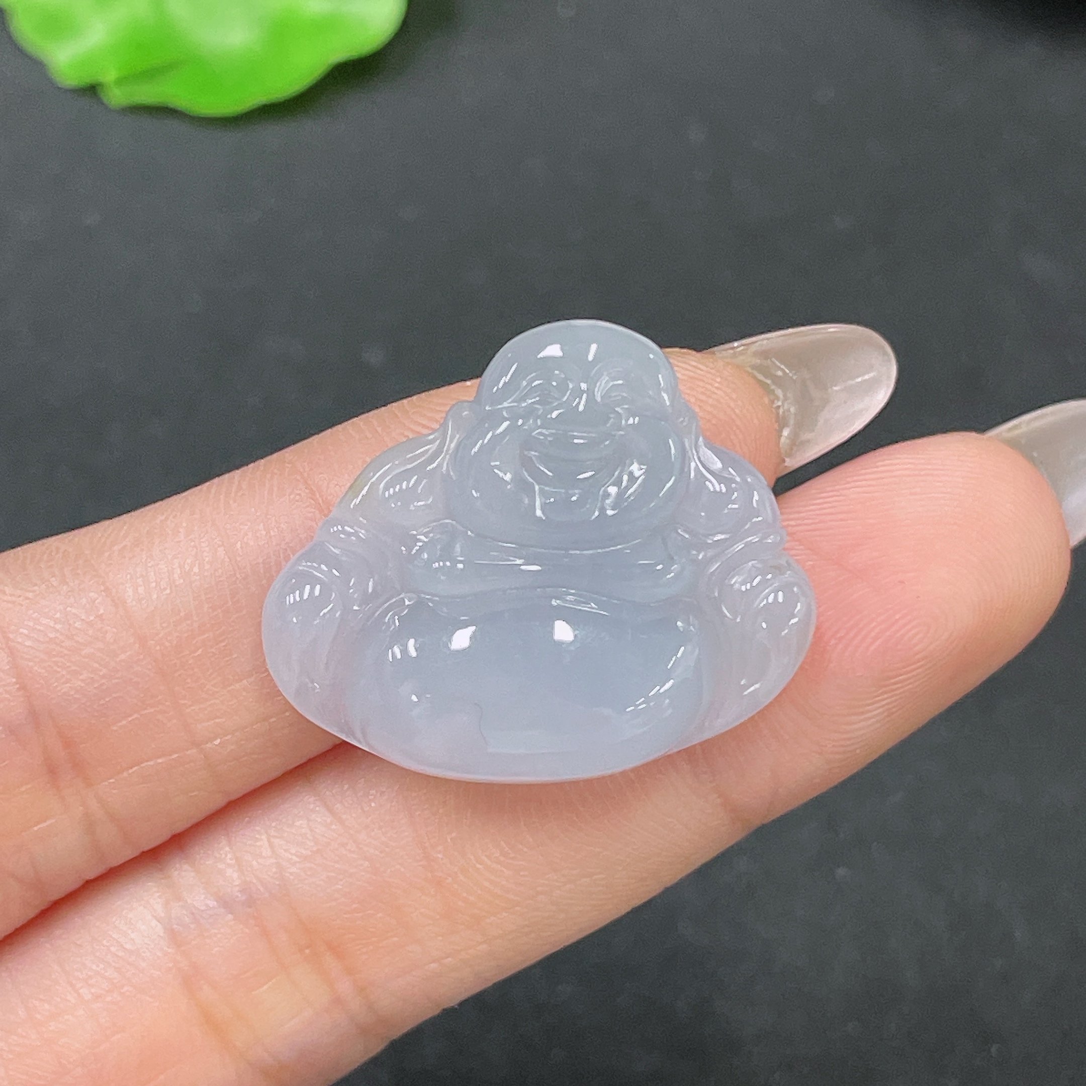 F35137991 Jadeite Pendant Buddha, Total Weight Approx. 5.92g